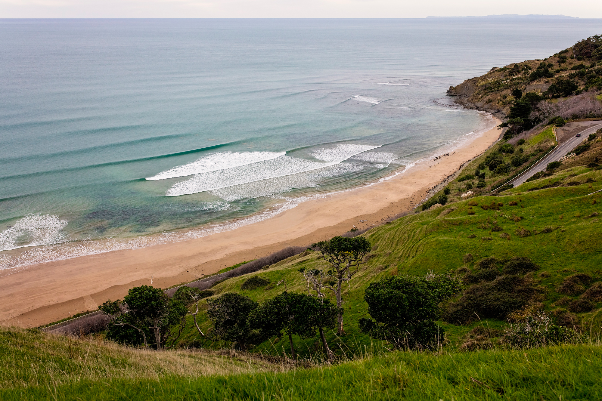 Nouvelle-Zélande - Plage Surf 