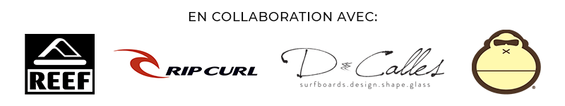partenaires du ouisurf camp 2018